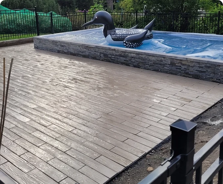 Installation de nouvelles pierres img